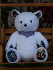 Tristan | Custom handmade superhero teddy bear with a cape.