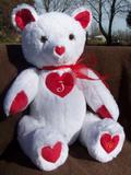 Romantic Juliet Bear can be personalized with a monogram
