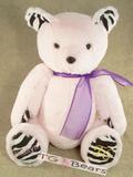 Lucy Bear with zebra accents