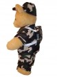 Duty Bear | Handmade teddy bear in camo outfit with personalization on the suit