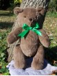 Hernando | Classic dark furred handmade teddy bear. Custom teddy bear possible