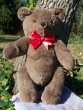 Hernando | Classic dark furred handmade teddy bear. Custom teddy bear possible