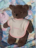 Jessica | Handmade teddy bear for a new baby