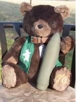 Wojtek Soldier Bear | Custom teddy bear in memory of Private Wojtek of the Polish Army