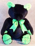 Bethany Bear with black fur.