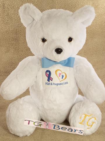 Skyler | Handmade teddy bear to promote pregnancy & infant loss awareness