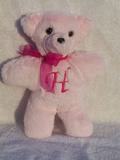Little Cherry Bear can be personalized with a monogram
