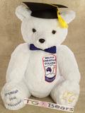 Custom school graduate bears handmade in the USA